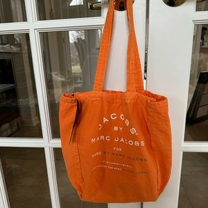 Marc by Marc Jacobs *New* neon orange tote 11 x 9.5 wide x4-3/4” deep.